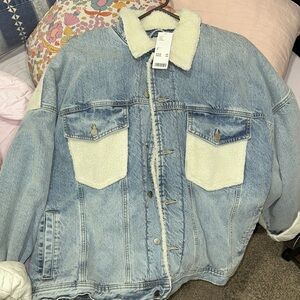 NWT Urban Outfitters Thick Jean Jacket